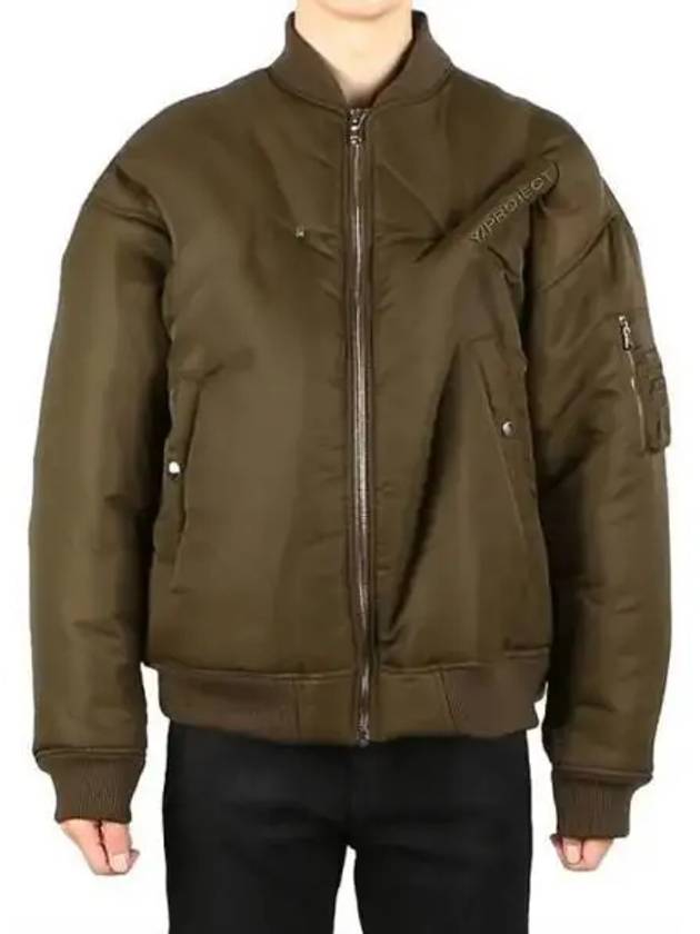 Y PROJECT JACK91 S23 F389 ARMYGREEN Bomber Jacket 270213 - Y/PROJECT - BALAAN 1