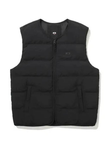 K2 BOOST TRIPPER U neck down vest Dark Charcoal - KATE - BALAAN 1