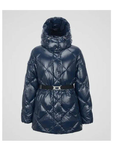 Points 5 Aliska N Navy Women s Down Jacket - DUVETICA - BALAAN 1