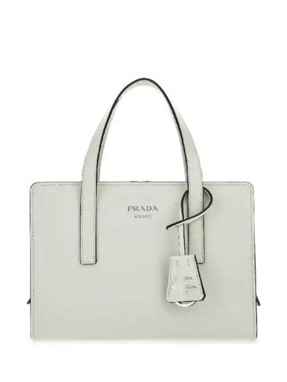 Re-Edition 1995 Brushed Leather Hand Mini Bag White - PRADA - BALAAN 2