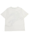 Kids Big Logo Print Short Sleeve T-Shirt White - BURBERRY - BALAAN 3