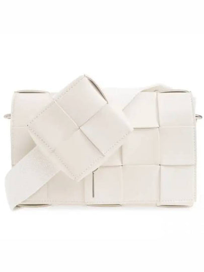 Cassette Versatil Strap Cross Bag White - BOTTEGA VENETA - BALAAN 2