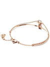 Chroma Stila Chain Bangle Bracelet Pink Rose Gold - SWAROVSKI - BALAAN 6