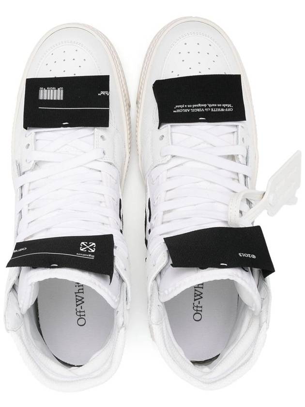 3 0 Off Court Leather Sneakers OMIA065C99LEA005 - OFF WHITE - BALAAN 5