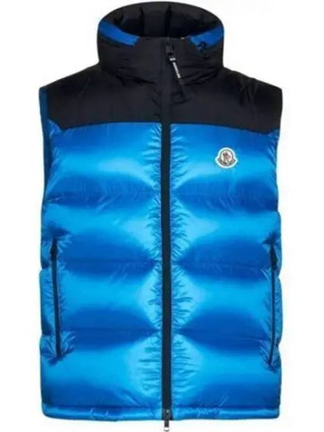 Offless patch down padding blue 1A00160 5967G - MONCLER - BALAAN 1