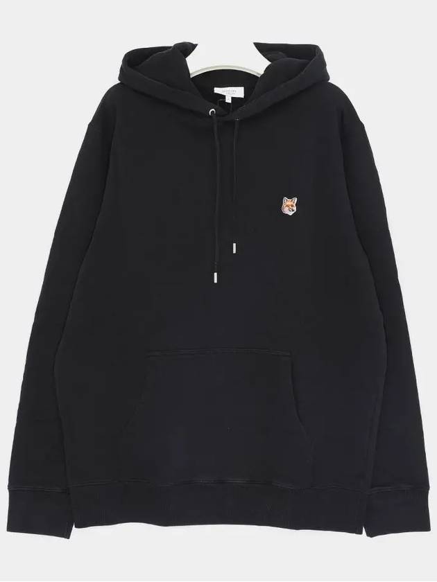 Fox Head Patch Regular Hoodie Black - MAISON KITSUNE - BALAAN 2