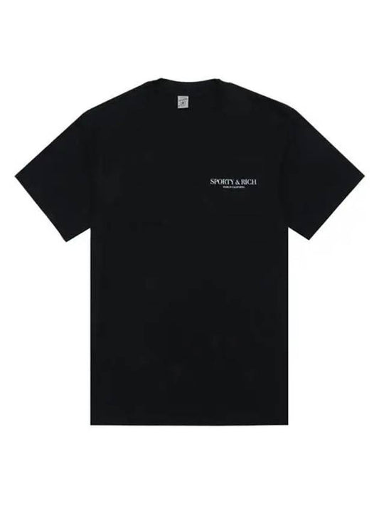 Made In California Short Sleeve T-Shirt Black - SPORTY & RICH - BALAAN 2