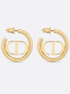 30 Montaigne Earrings Gold - DIOR - BALAAN 3