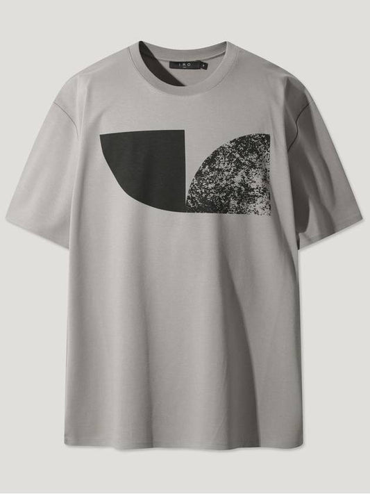 ALOISPE Overfit Iconic Logo Short Sleeve T Shirt - IRO - BALAAN 1