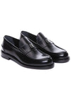 Mr G Mocassin Leather Loafers Black - GIVENCHY - BALAAN 3