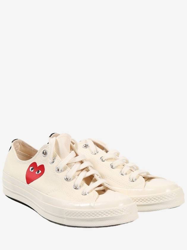 Chuck 70 Low Top Sneakers Ivory - COMME DES GARCONS - BALAAN 4