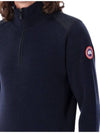 half zipup wool sweater 7013M - CANADA GOOSE - BALAAN 4