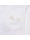 Women's Filomena Cotton Linen Long Sleeve Shirt White - LORO PIANA - BALAAN.