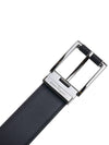 Reversible Leather Belt Black Hickory - SALVATORE FERRAGAMO - BALAAN 7