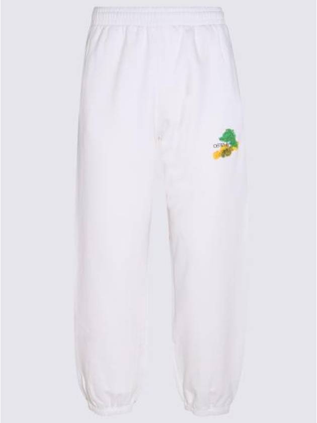 Men's Brush Arrow Track Pants White - OFF WHITE - BALAAN 5