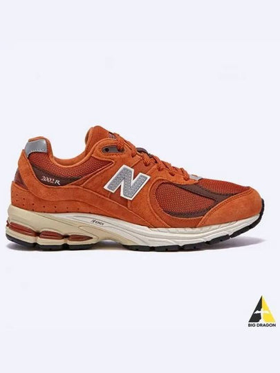 2002R Rust Oxide Low Top Sneakers Orange - NEW BALANCE - BALAAN 2