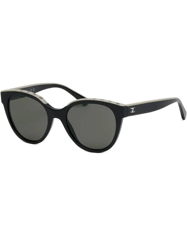 Eyewear Burtterfly Acetate Sunglasses Black - CHANEL - BALAAN 9