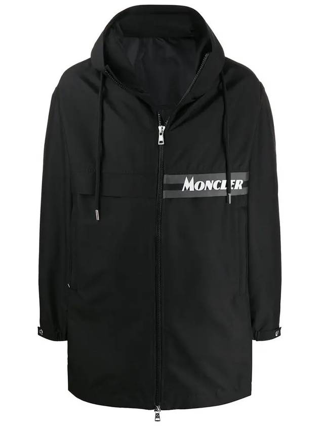 Nylon Half Parka Black - MONCLER - BALAAN.