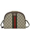 Ophidia GG Shoulder Bag Beige Ebony - GUCCI - BALAAN 2