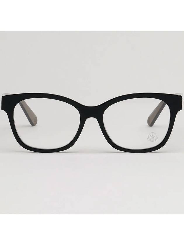 Glasses Frame ML5133 001 Men Women Square Black Horned - MONCLER - BALAAN 3