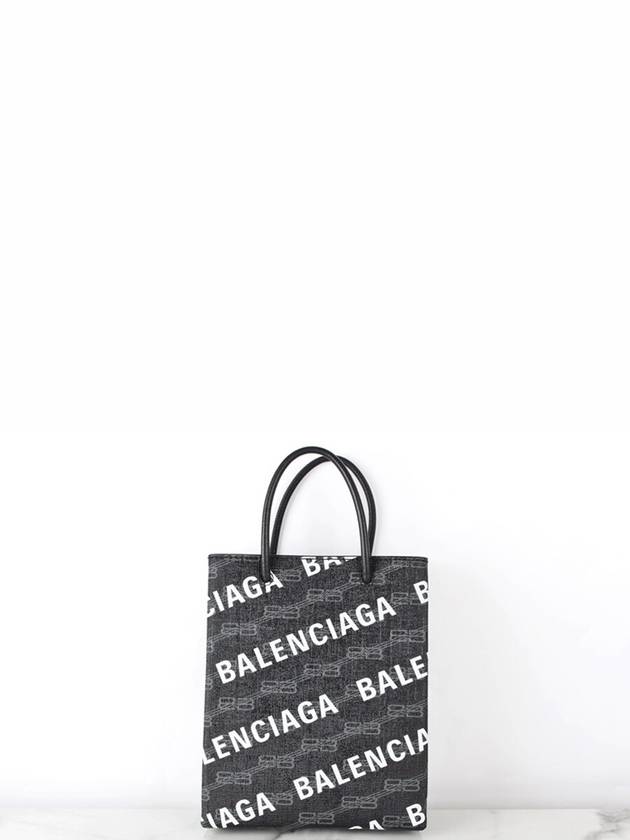 BB Monogram Top Handle Phone Holder Bag - BALENCIAGA - BALAAN 4