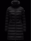 Women's Flammette Long Down Padding Black - MONCLER - BALAAN 2