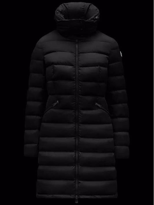 Women's Flammette Long Down Padding Black - MONCLER - BALAAN 2