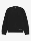 Edward Intarsia Knit Top Black - A.P.C. - BALAAN 2