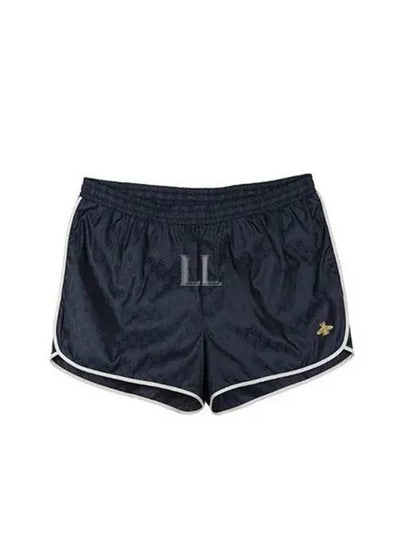 Monogram Nylon Swim Shorts Navy - GUCCI - BALAAN 2