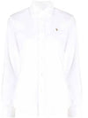 Pony Classic Fit Long Sleeve Shirt White - POLO RALPH LAUREN - BALAAN 2