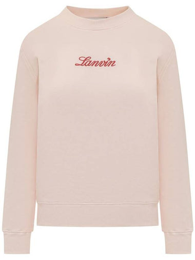 Lanvin Sweatshirt Logo Manuscrit Bouclette Clothing - LANVIN - BALAAN 1