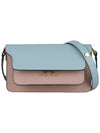 Trunk Color Block Shoulder Bag Blue - MARNI - BALAAN 3