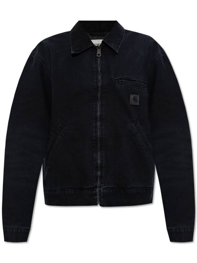 Carhartt WIP Denim Jacket, Women's, Black - CARHARTT WIP - BALAAN 1