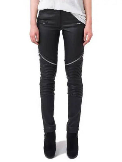 Leather Skinny Pants Black - GIVENCHY - BALAAN 2