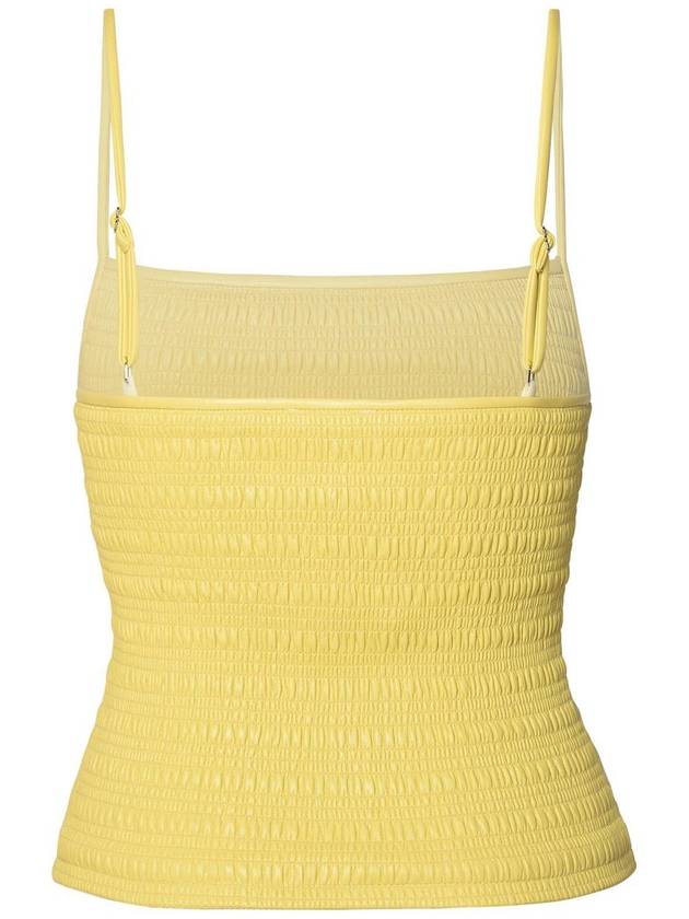 Nanushka 'Arenda' Tank Top In Lime Polyurethane Blend - NANUSHKA - BALAAN 3