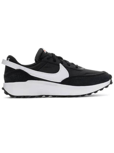 Waffle Debut Low Top Sneakers Black - NIKE - BALAAN 1