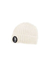 Lens Wappen Beanie Gauze White - CP COMPANY - BALAAN 2