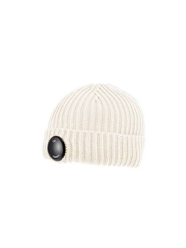 Lens Wappen Beanie Gauze White - CP COMPANY - BALAAN 2