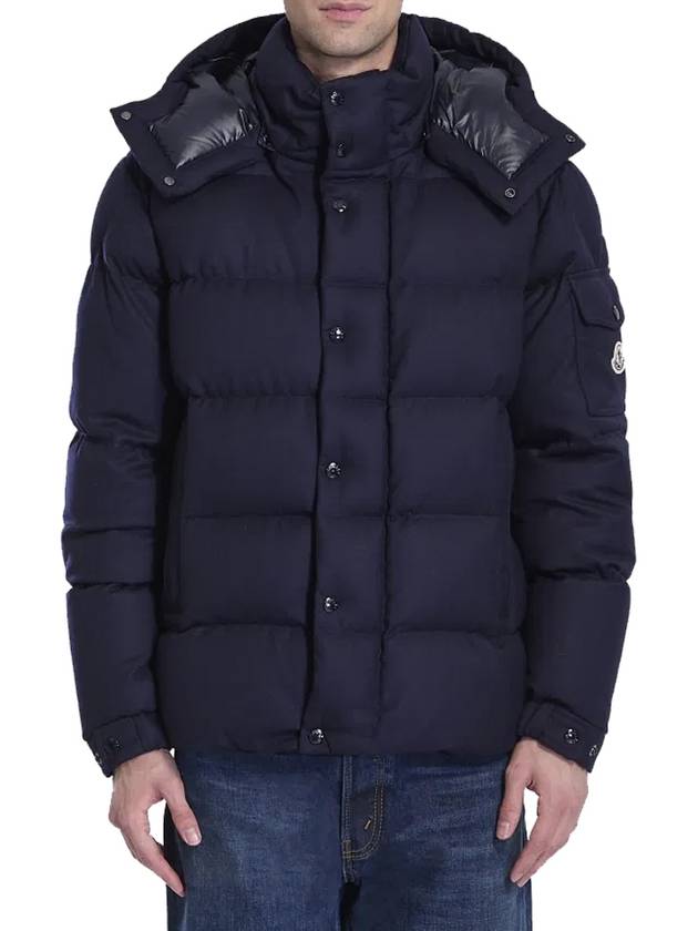 Vezere Flannel Short Padding Navy - MONCLER - BALAAN 4