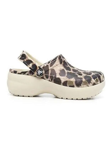 Sandals Men Animal Print Platform Multi - CROCS - BALAAN 1