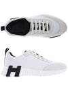 Bouncing Low Top Sneakers Blanc Noir - HERMES - BALAAN 2