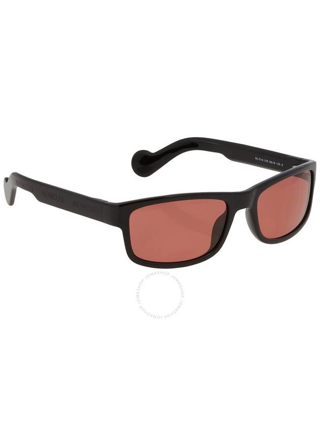 Moncler Red Rectangular Men's Sunglasses ML0114 01E 58 - MONCLER - BALAAN 2