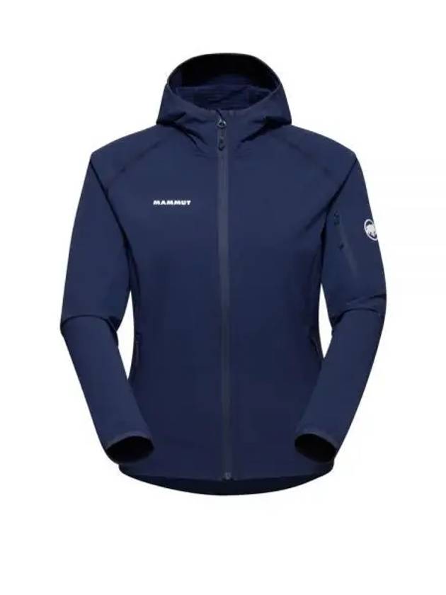 Women's Madris Light ML Hooded Jacket Navy - MAMMUT - BALAAN 2