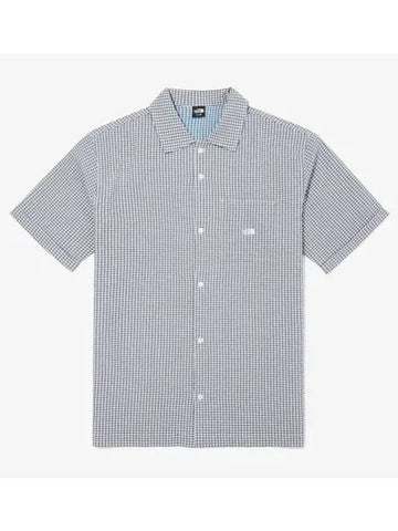 The North Face NH8SQ01A Men s Traveler Check Short Sleeve Shirt - THE NORTH FACE - BALAAN 1