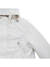 Nylon Gabardine Hooded Padded Jacket White - BRUNELLO CUCINELLI - BALAAN 5