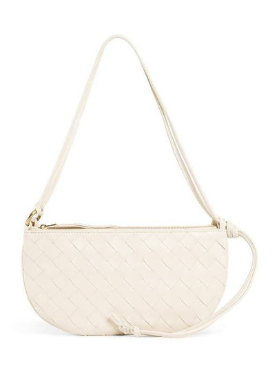 Intrecciato Shoulder Bag Cream - BOTTEGA VENETA - BALAAN 2