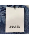 Titea Denim Shorts Blue - ISABEL MARANT - BALAAN 8