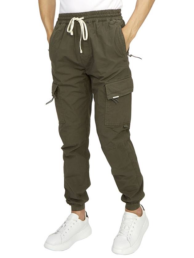 Military Track Pants Olive - REPRESENT - BALAAN 6