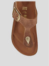 Gizeh Leather Flip Flops Brown - BIRKENSTOCK - BALAAN 5