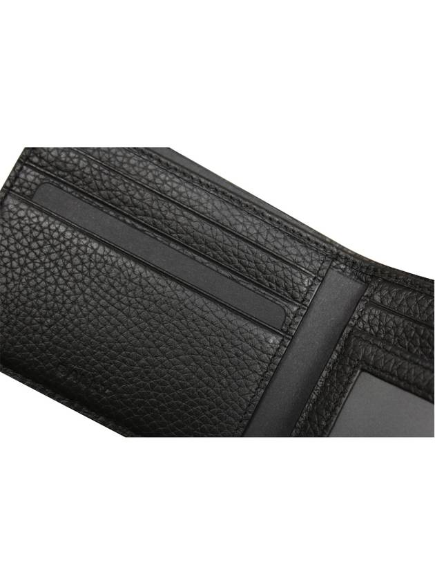 Half wallet RBN BIFOLD ID U901P BLACK Men's half wallet - BALLY - BALAAN 6